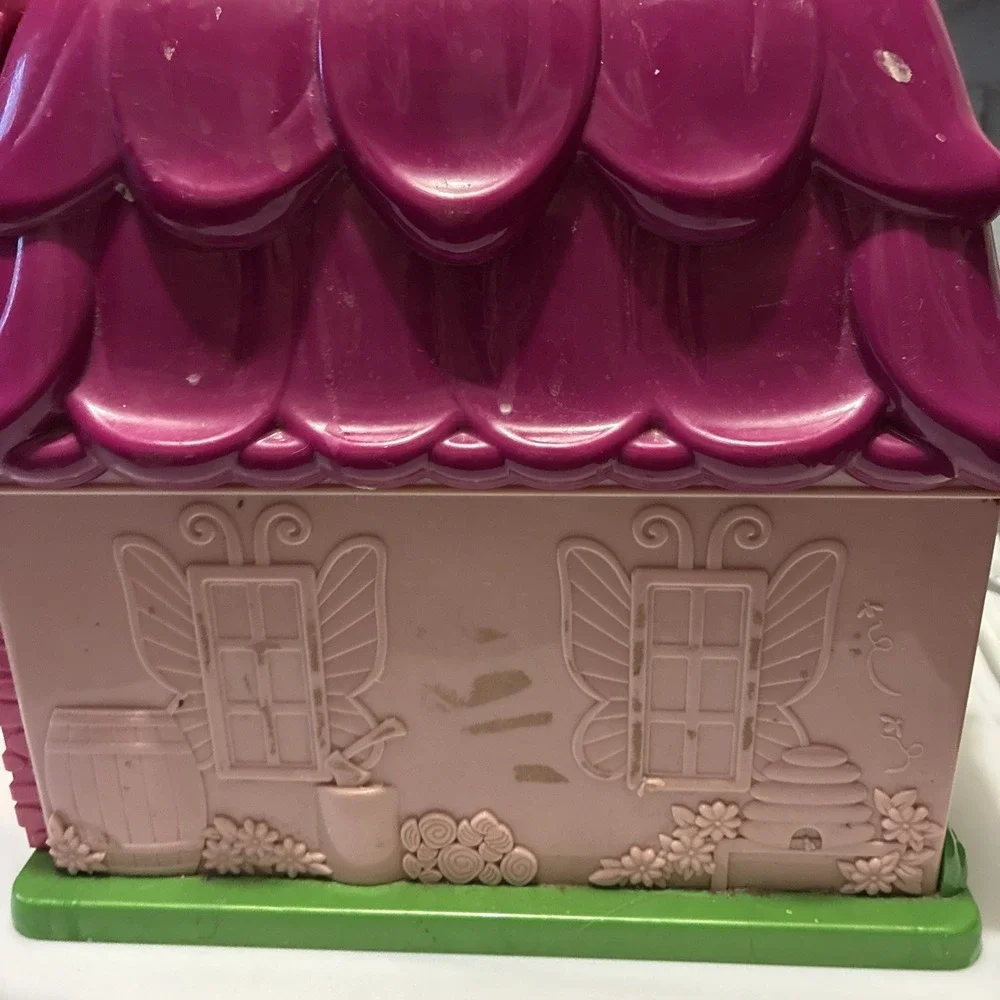 Li'l Woodzeez Country Cabin Cottage House Playset Only No Accessories 11x8x10.5